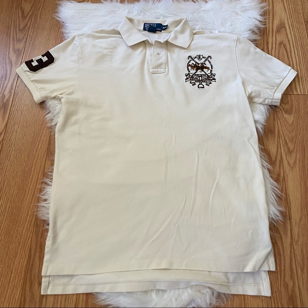 POLO Ralph Lauren Chest Crest NYC 1967 International Challenge Cup Polo Shirt Md